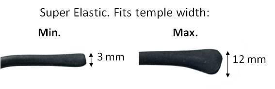 spectacle anti-slip temple tips